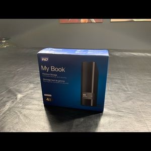 WB My Book Premium Storage 4TB